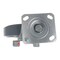 Vestil Rubber Swivel With Brake Caster 8 In. Diameter x 2 In. Width 881 Lb. Capacity Dark Gray/Gold CST-KSM-8X2MR-SWB - alternate 4